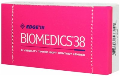 трехмесячные контактные линзы МКЛ BIOMEDICS 38 FW 6 блистеров  фотография-1