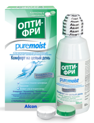 Раствор для линз Опти-Фри Pure Moist 90 мл  фотография-2