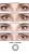 цветные контактные линзы Adria Elegant 2 блистера  фотография-6