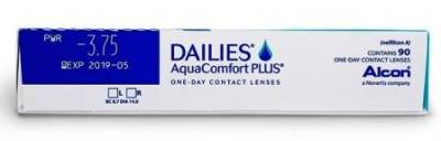 однодневные линзы Dailies Aqua Comfort Plus 90 блистеров  фотография-2