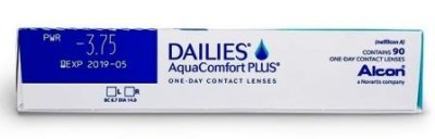 однодневные линзы Dailies Aqua Comfort Plus 90 блистеров  фотография-2