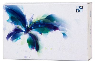 цветные контактные линзы ОФТАЛЬМИКС Butterfly 1T 2 блистера  фотография-1