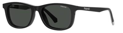 Оправа для очков Polaroid Kids PLD 8045/CS с солнцезащитным клипом  фотография-2