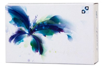 цветные контактные линзы ОФТАЛЬМИКС Butterfly CRAZY 2 блистера  фотография-1