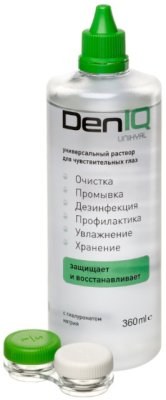 Раствор для линз DenIQ UNIHYAL 360 мл  фотография-3
