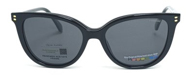 Оправа для очков Polaroid PLD D605/C с солнцезащитным клипом  фотография-4