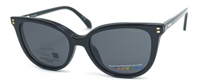Оправа для очков Polaroid PLD D605/C с солнцезащитным клипом  фотография-3