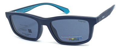 Оправа для очков Polaroid PLD D622/C с солнцезащитным клипом  фотография-3