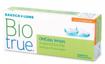 контактные линзы при астигматизме Biotrue ONEday for Astigmatism 30 блистеров  фотография-1