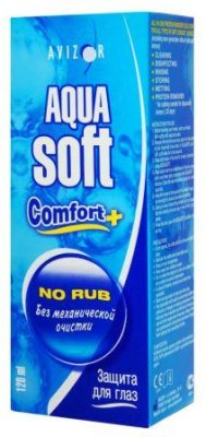 Раствор для линз Aqua Soft Comfort+ 120 мл  фотография-1