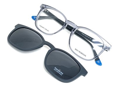 Оправа для очков Roy Robson 60133 с солнцезащитным клипом  фотография-1