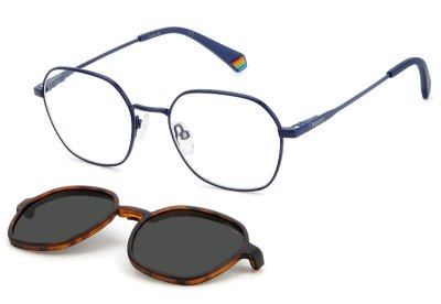 Оправа для очков Polaroid PLD 6184/CS с солнцезащитным клипом  фотография-6