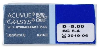 двухнедельные линзы Acuvue Oasys 12 блистеров  фотография-2