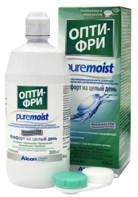 Раствор для линз Опти-Фри Pure Moist  300 мл  фотография-2