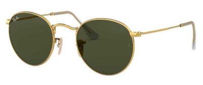 Очки солнцезащитные RAY BAN RB 3447 ROUND METAL  фотография-1