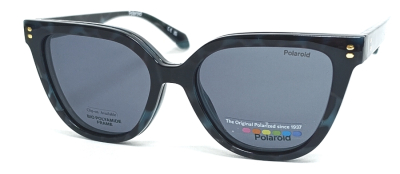 Оправа для очков Polaroid PLD D596/C с солнцезащитным клипом  фотография-17