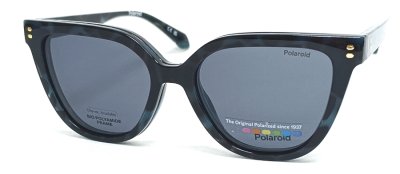 Оправа для очков Polaroid PLD D596/C с солнцезащитным клипом  фотография-17