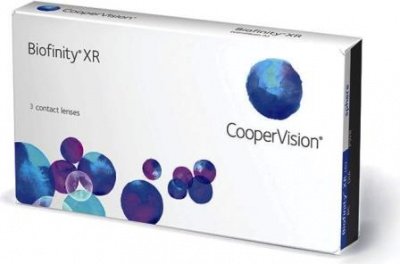 ежемесячные контактные линзы Biofinity XR 3 блистера  фотография-1